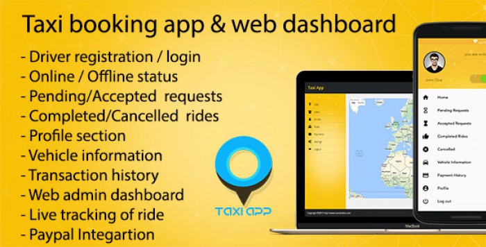 Taxi booking app 