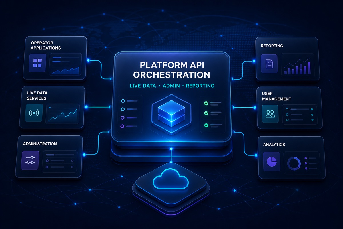Platform API orchestration for Indore organisations
