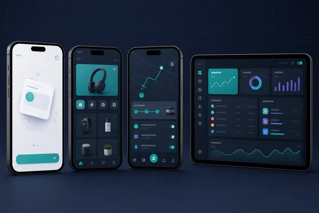 Mobile app product strategy and engineering dashboard for a Vadodara business