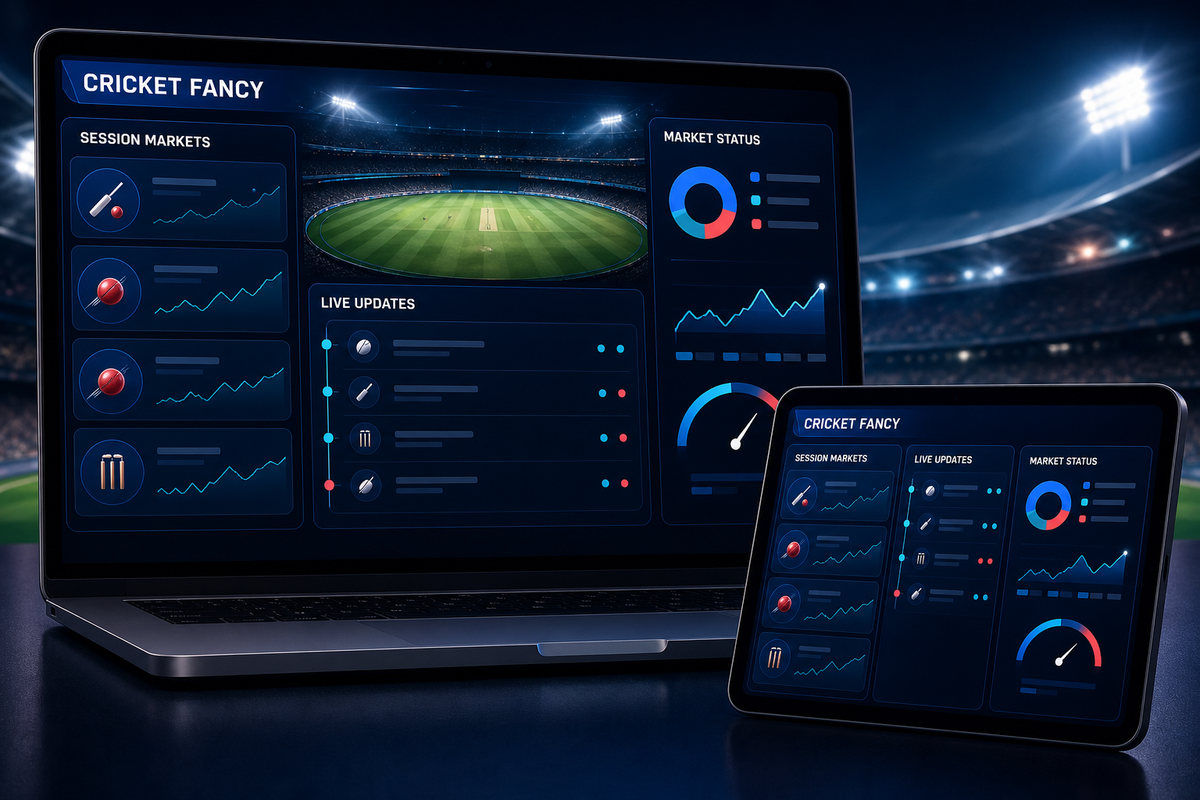 Fancy API dashboard for cricket fancy, session markets, live updates and market status